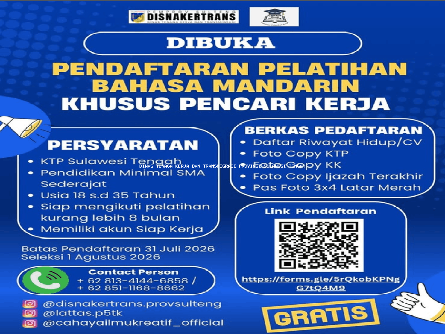 Pelatihan Bahasa Mandarin 