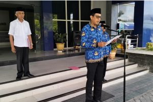 Upacara Peringatan HUT ke-52 Lingkup Disnakertrans Sulteng
