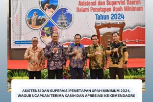 Asistensi  dan Supervisi Daerah Dalam Penetapan Upah Minimum Tahun 2024