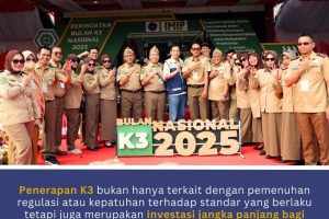 Peringatan Bulan K3 Nasional Pemprov. Sulteng 2025